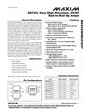 DataSheet MAX4237 pdf